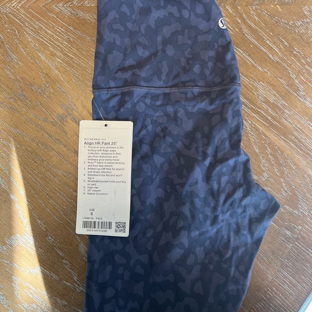 Align camo joggers